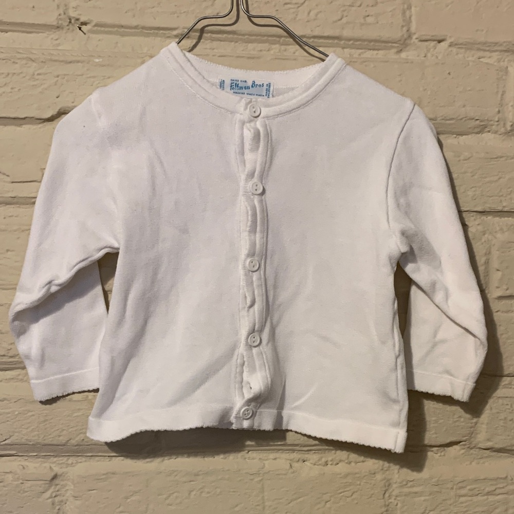 The Children's Place White Button-Up Shirt
